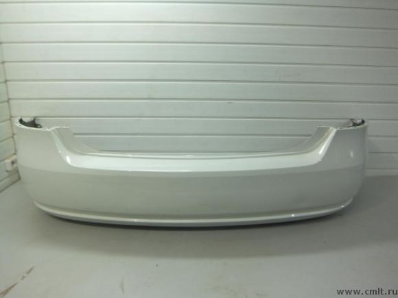 Бампер задний VW POLO седан 10- б/у 6RU807421 GRU. Фото 1.
