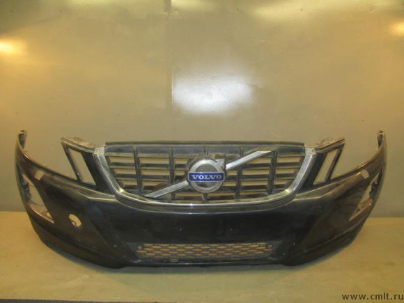 Бампер передний VOLVO XC60 08-13  б/у 39854946 4*. Фото 1.