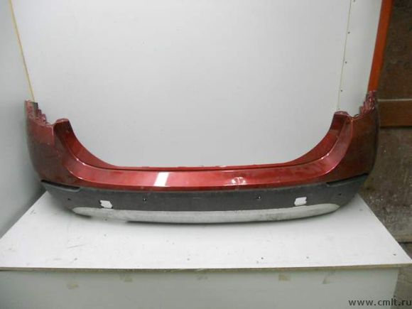 Бампер задний C накладкой BMW X1 09- б/у 51122993568 51122993586. Фото 1.