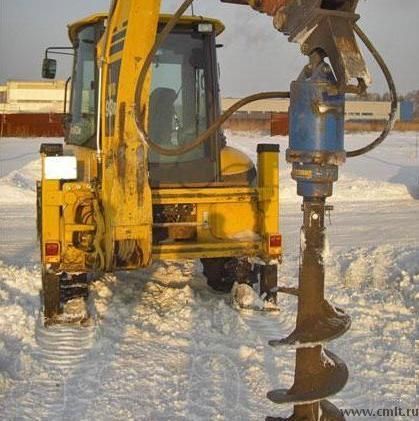 Погрузчик-экскаватор JCB-4CX. Гидромолот. Ковши: 40-60 см. Фото 1.