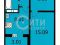 Артамонова ул. Однокомнатная квартира, 36/17/8 кв.м. Фото 1.