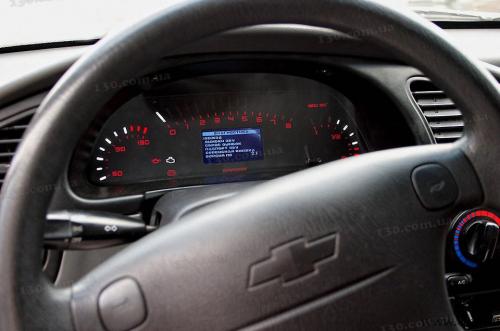 Бортовой компьютер для CHEVROLET LANOS, SENS, GAMMA GF-640. Фото 1.