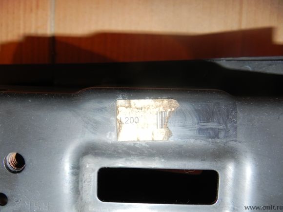 Усилитель заднего бампера Hyundai Solaris хетчбек  86630-4L200. Фото 8.