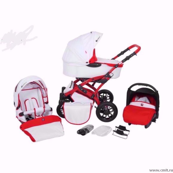 Коляска tutek tambero ALU 3 В 1. Фото 2.