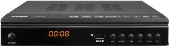 Цифровая телевизионная приставка DVB-T2 Telefunken. Фото 1.