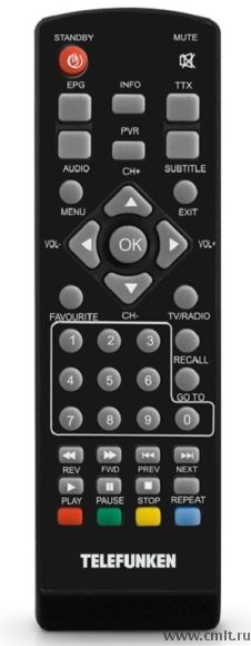 Цифровая телевизионная приставка DVB-T2 Telefunken. Фото 2.