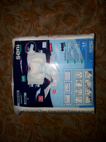 Памперсы для взрослых super seni medium 2. Фото 2.