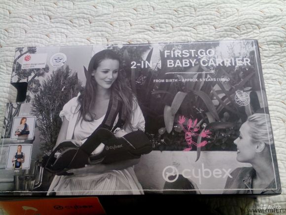 Рюкзак-переноска Cybex first go. Фото 2.