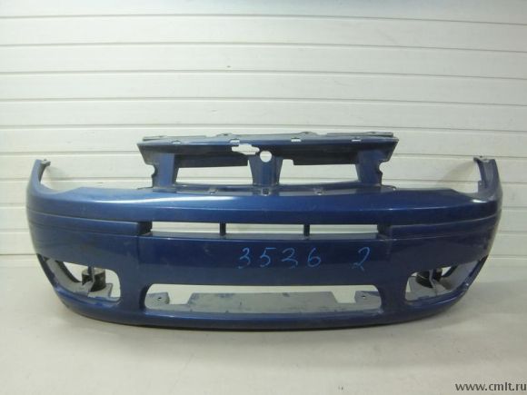Бампер передний FIAT ALBEA 03- б/у 735408853 4.5*. Фото 1.