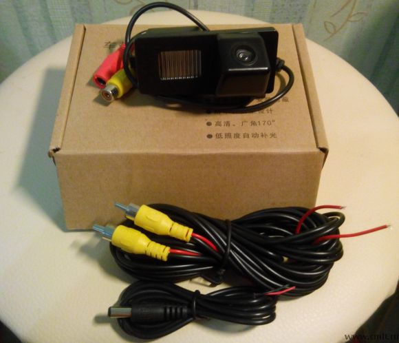 Автомобильная камера заднего вида sony CCD HD для Ssangyong. Фото 1.