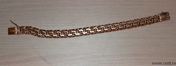 Продам золотой мужской браслет. Фото 2.