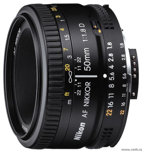 Nikon AF 50mm F1.8 D Nikkor новый. Фото 1.