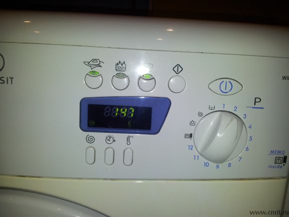 Стиральная машина Indesit WIE 107 (EX). Фото 3.