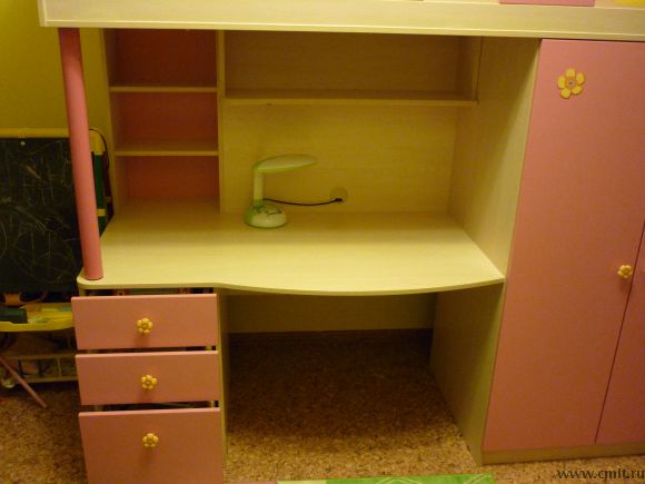 Кровать-чердак детская "Пикник". Фото 5.