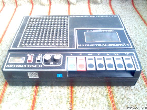 Магнитофон Электроника 321. Фото 1.