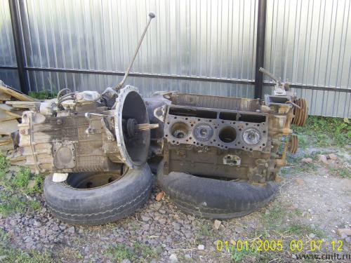 Зил 4331 переоборудован в самосвал. Фото 3.