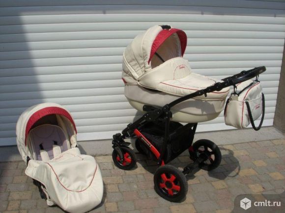 Универсальная коляска 2 в 1 camarelo carrera. Фото 1.