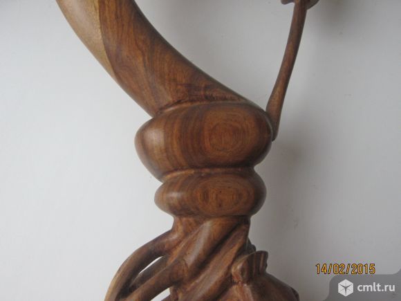Африканский жезл из дерева. Фото 7.
