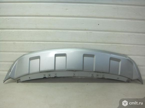 Накладка переднего бампера CITROEN C CROSSER 07- б/у 6400B687 7401JL 3*. Фото 1.