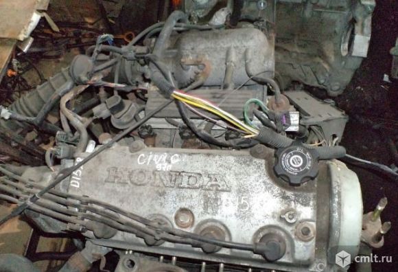 Двигатель Хонда Цивик D15Z8, honda civic D 15 Z 8. Фото 1.